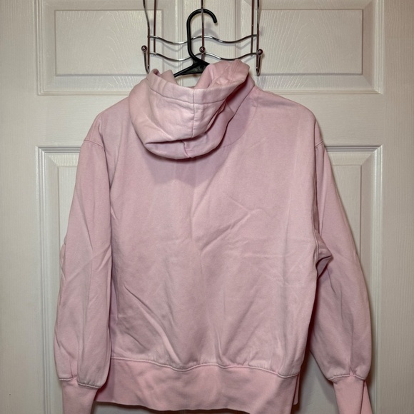 Soft pink cotton hoodie Size Small - Picture 4 of 4